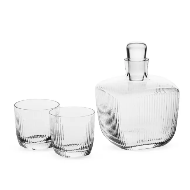 Komplet do whisky Krosno Perfect Serve Gentleman (3 el.) 1000ml+200ml